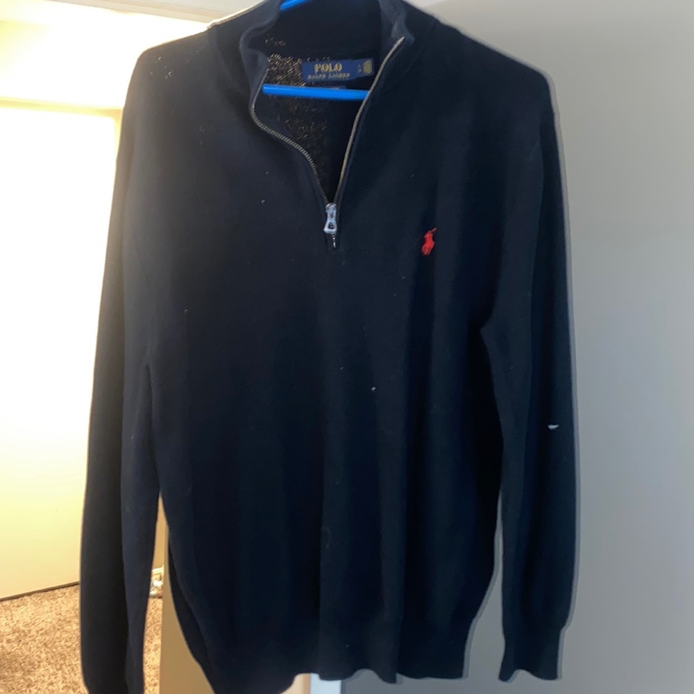 Polo by Lauren 1/4 zip size L